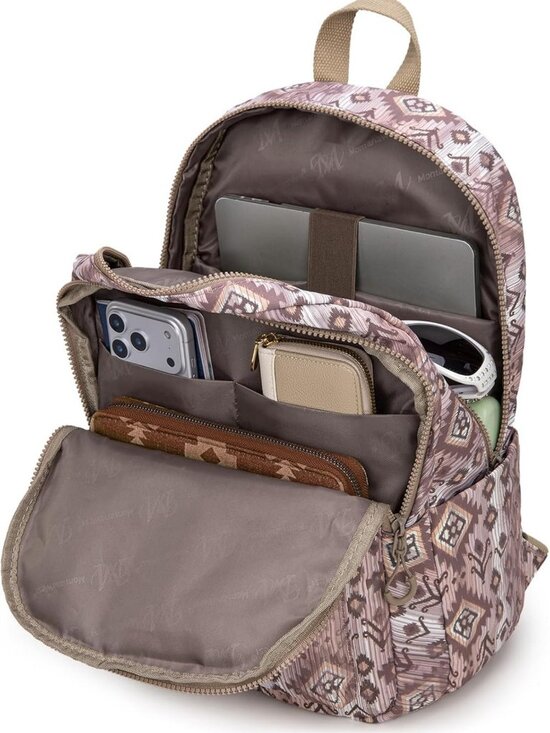 Stylish Western Aztec Backpack Purse for Women | Lightweight Casual Daypack main image 8